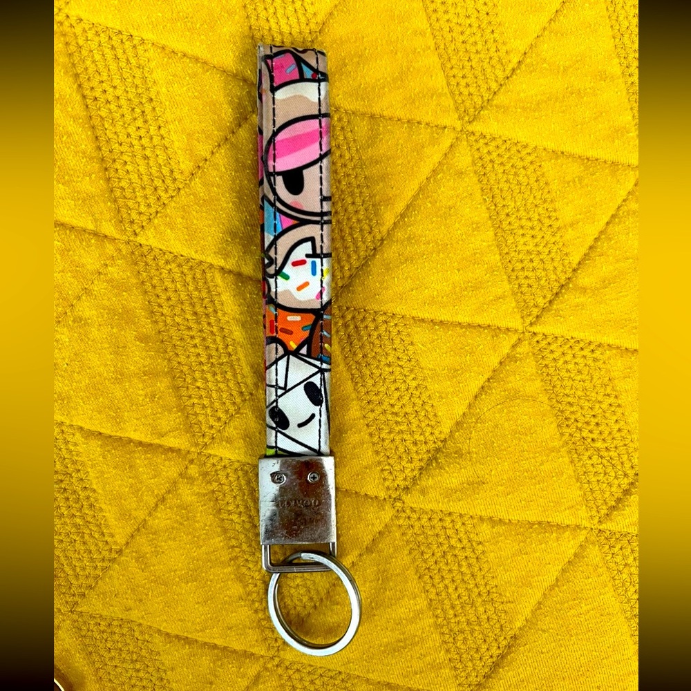 Jujube tokidoki tokipops wristlet keychain